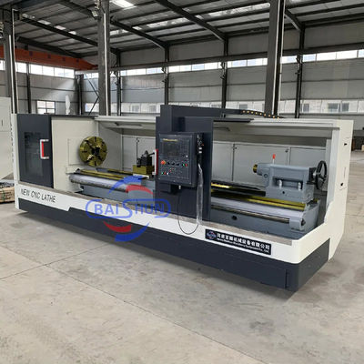 Ciężkie maszyny obracające CNC sterownik Fanuc Łóżko płaskie