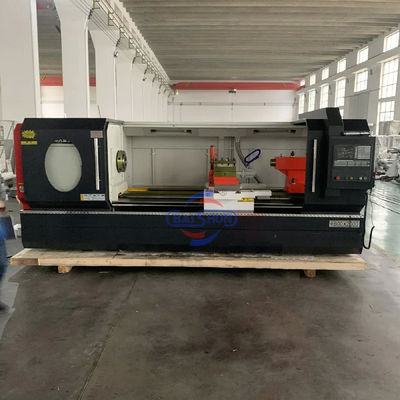 CAK6140 Horyzontalne płaskie łóżko maszyna obracająca CNC maszyna obracająca automatyczna metalowa