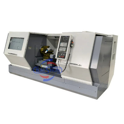 Automatyczne płaskie łóżko CNC lathe Machine Metal Cnc Turning Machine