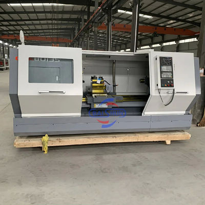 2 osi Automatyczny Cnc Lathe Machine GSK Narzędzia Łóżko płaskie