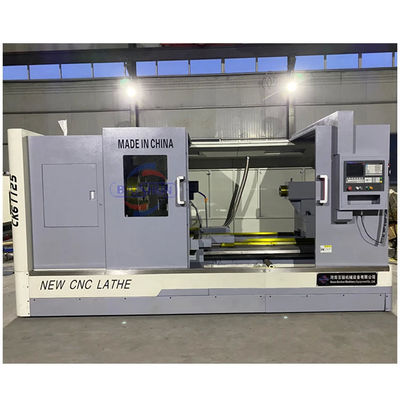 CK61125 Płaska maszyna do obróbki obrabiarek CNC z obrotem poziomym