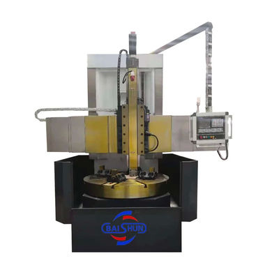 CNC Single Column Lathe Turret Machining Tool Vertical Lathe do cięcia metali ciężkich
