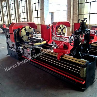 CW6180B Ciężka maszyna do obróbki obrotów poziomych Universal Metal Horizontal Lathe