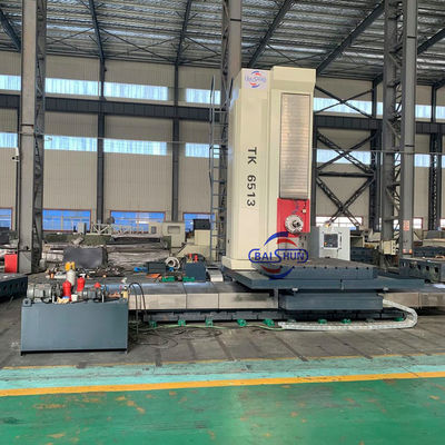 130mm Typ podłogi Cnc Horizontal Boring Milling Machine Wysoka sztywność