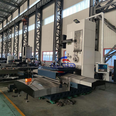 8000kg Pojemność ładowania Maszyna frezowania metalu CNC Typ podłogowy Maszyna frezowania poziomego