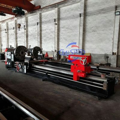 CW61125B Wysokiej Precyzji Horyzontalny Torno Ciężki Dudy Manual Torne Machine