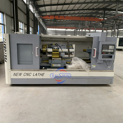 Wysokiej precyzji CK6180 pozioma CNC płaskie łóżko automatyczne 3 Chuck Tote