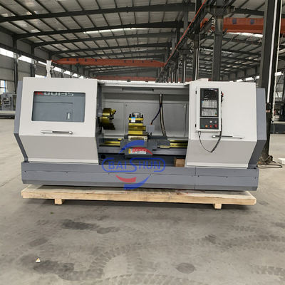 Certyfikat CE Automatyczna Ciężko Precyzyjna pozioma CNC Flat Bed Lathe Machine