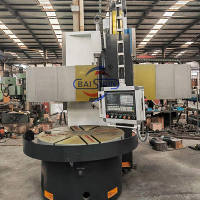 Wysokiej precyzji CNC Vertical Turret Lathe Metal Turning Machining
