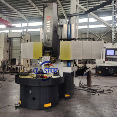CK5116 Wysokiej precyzji pionowy obrotnik CNC Metalowy obrotnik CNC