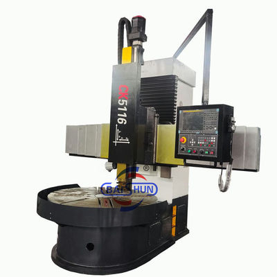 Wysokiej precyzji spindle pionowy typ Cnc lathe VTL Metal Cnc Turning Machine