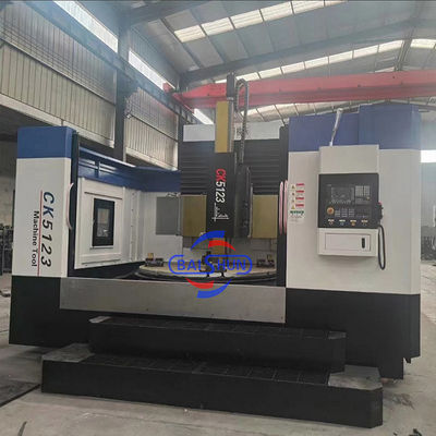 CK5123 Cnc Vertical Lathe Machine VTL Jednokolonowa Cnc Vertical Turning Turret