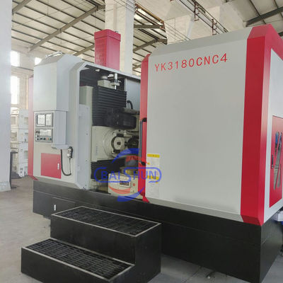YK3180G 10 Moduł Maszyna do obróbki biegów pionowych CNC do cięcia biegów metalowych