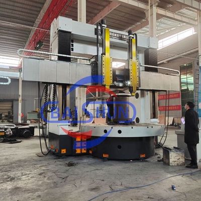 Przemysłowa CNC Vertical Lathe Machine do obrotu dużych średnic z oś C i strukturą podwójnej kolumny