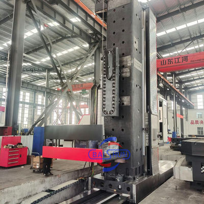Wielkie spindle 5 osi obracający stolik podłogowy typ CNC wiercenia i frezowania maszyna