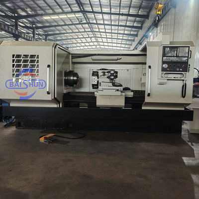 Precision QK1322 Automatyczne poziome płaskie łóżko CNC Rurociąg przędza lathe Machine do sprzedaży