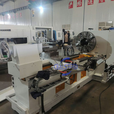 Tokarka do gwintowania rur z dużym otworem QK1325X1500 Prześwit 800mm