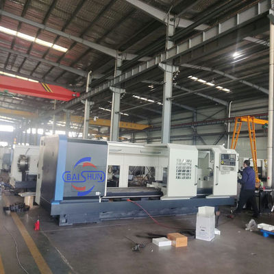 China Twin Chuck Torn Screw Cutting CNC Pipe Threading Lathe Machine Cena