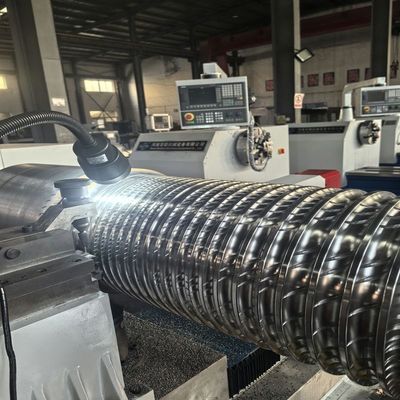 Metalowe prace stalowe Roller Ribble Grooving CNC Roll Notching Making Machine