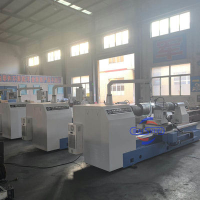CE Approved Easy Operation CNC Roller Turning And Notching Machine for Roller Process (Udowodniona przez CE prosta obsługa maszyny do obracania i szczelinowania rolków)
