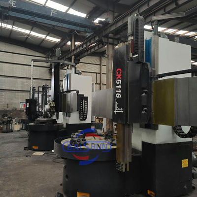 Wyższa precyzja jednokolumnowy CNC Vertical Lathe Torno