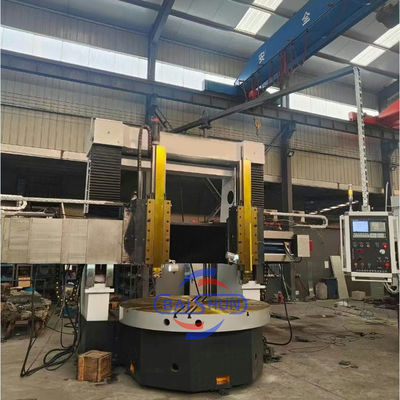 Wysokiej precyzji podwójne kolumny carousel pionowy CNC lathe turning machine