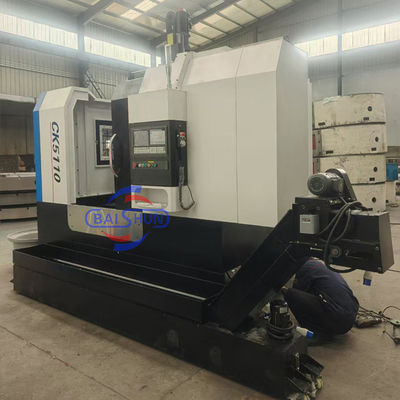 CNC jednokolumnowa pionowa obrotowa maszyna 1000mm Stolik Cnc Vtl z osłoną ochronną