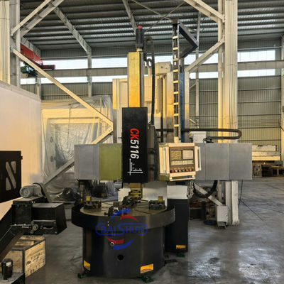 Tokarka CNC CK5116, średnica toczenia 1600mm, udźwig 3,2T