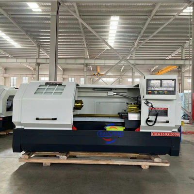 Tokarka CNC CK6150 Płaskie łóżko 500 mm Swing 1500 mm Obrabiany przedmiot