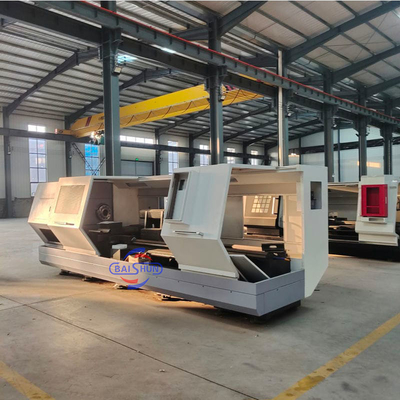 Horyzontalny CNC obrotowy 500mm Swing 1500mm Workpiece