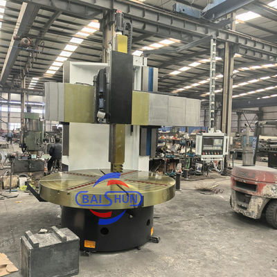 Tokarka pionowa CNC Fanuc o wysokości cięcia 1600 mm i maksymalnej średnicy toczenia 2500 mm