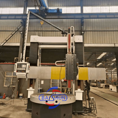 Chińska tokarka pionowa CNC do obróbki metali ciężkich z systemem sterowania Siemens