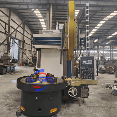 Ciężka obrabiarka pionowa tokarka manualna C5116A z maksymalną długością toczenia 1600 mm