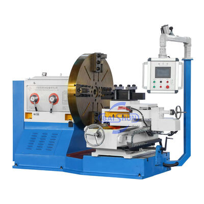 Chińska tokarka konwencjonalna poprzeczna do obróbki czołowej z maksymalną średnicą toczenia 1600 mm i średnicą uchwytu 1200 mm do obróbki średnio ciężkiej