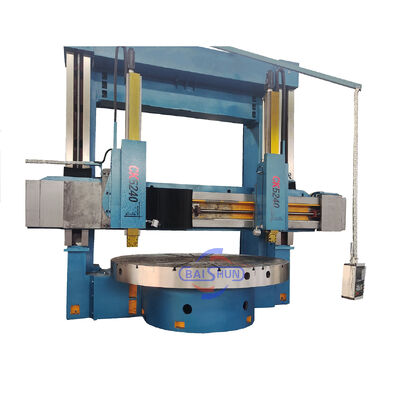 Tokarka do obróbki metalu Heavy Duty CK5240 CNC Podwójna kolumna Tokarka pionowa VTL
